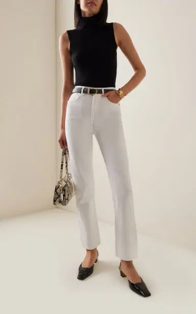 AGOLDE 90s Pinch Waist Rigid High-Rise Straight-Leg Jeans | Thumbnail 2