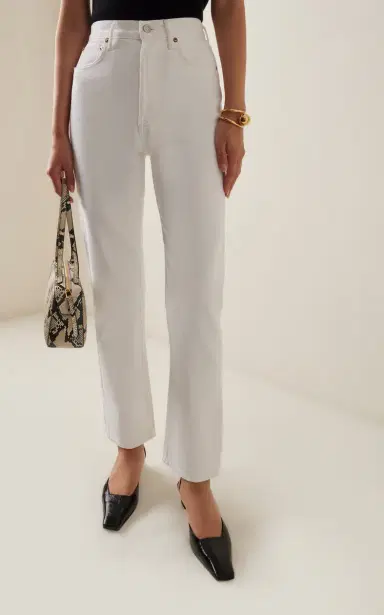 AGOLDE 90s Pinch Waist Rigid High-Rise Straight-Leg Jeans | Thumbnail 3