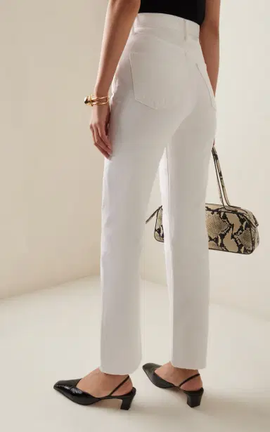 AGOLDE 90s Pinch Waist Rigid High-Rise Straight-Leg Jeans | Thumbnail 4