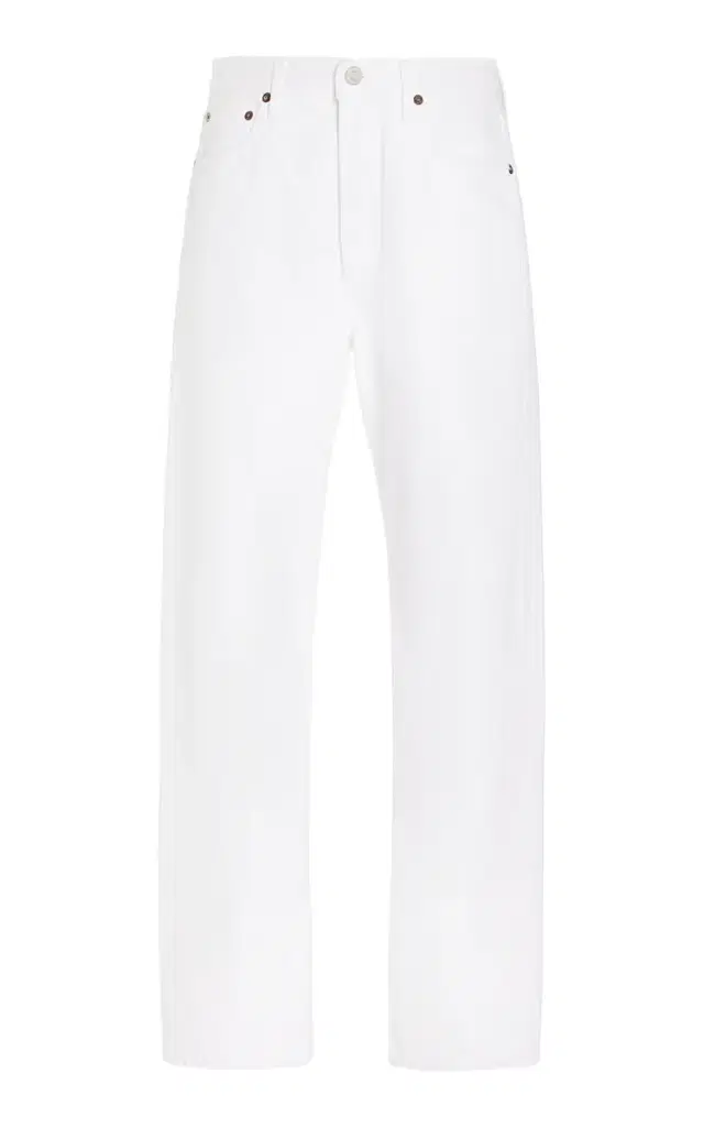 90s Pinch Waist Rigid High-Rise Straight-Leg Jeans