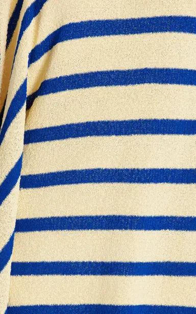 Proenza Schouler Yves Stripe Fringed Cotton Knit Top | Thumbnail 6
