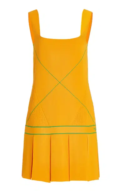 Bottega Veneta Pleated Knit Mini Dress | Thumbnail 6