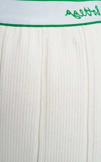 Bottega Veneta Logo-Detailed Lightweight Mini Skirt | Thumbnail 5