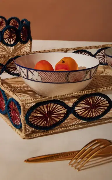 Tiffany & Co. Exclusive Batik Porcelain Soup Bowl - Multi | Thumbnail 2
