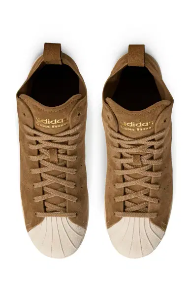 Adidas x Wales Bonner WB Superstar Hi Suede Sneakers | Thumbnail 4 Adidas x Wales Bonner WB Superstar Hi Suede Sneakers | Thumbnail 4