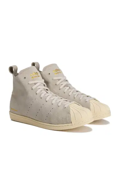 Adidas x Wales Bonner WB Superstar Hi Suede Sneakers | Thumbnail 2