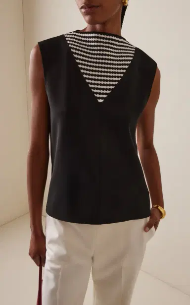 Proenza Schouler Prescott Knit Crepe Top | Thumbnail 2