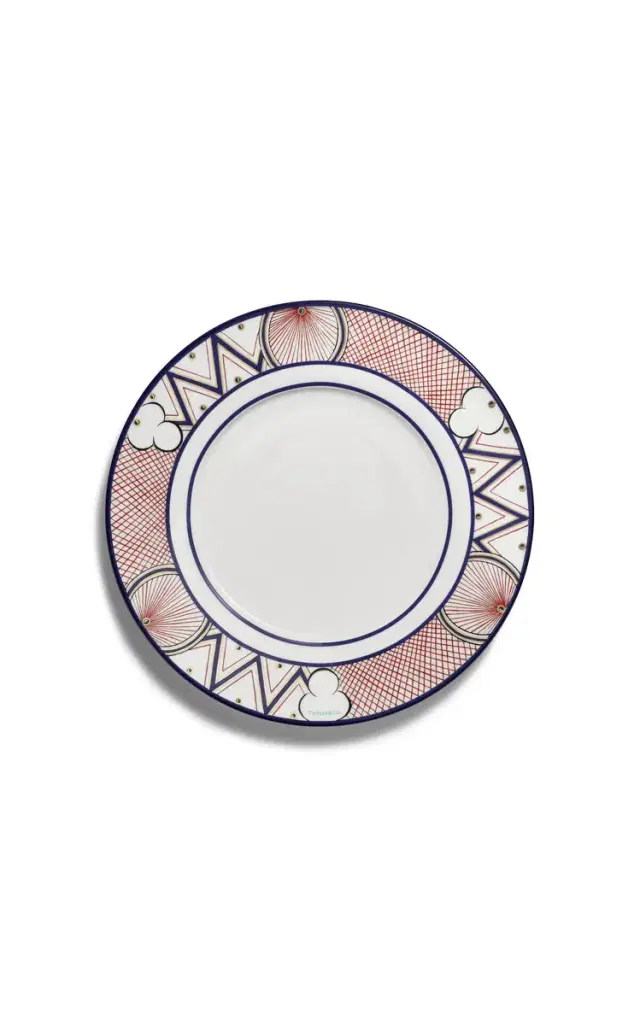Tiffany & Co. Exclusive Batik Porcelain Bread and Butter Plate - Multi