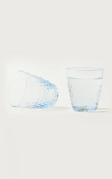il Buco Vita Pienza Glass Tumbler - Light Blue | Thumbnail 4 il Buco Vita Pienza Glass Tumbler - Light Blue | Thumbnail 4