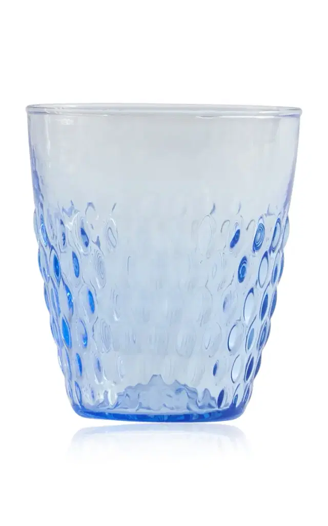 Pienza Glass Tumbler - Light Blue