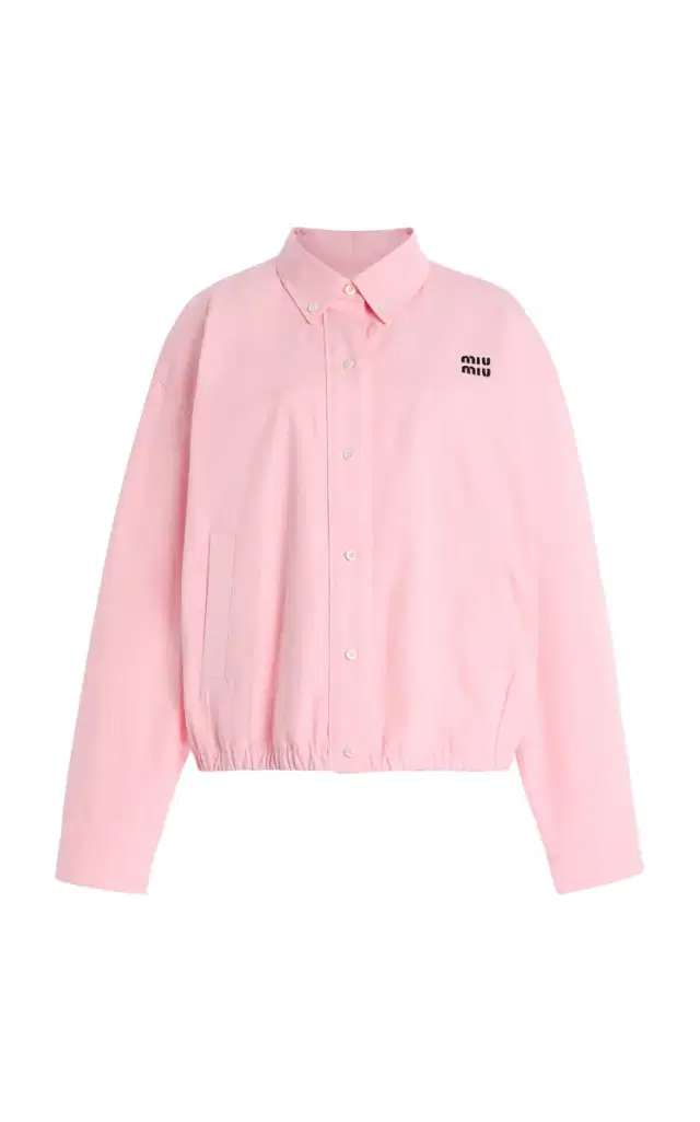 Cotton-Poplin Blouson Jacket