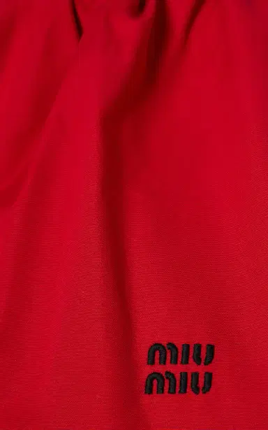 Miu Miu Cotton Mini Skirt | Thumbnail 6