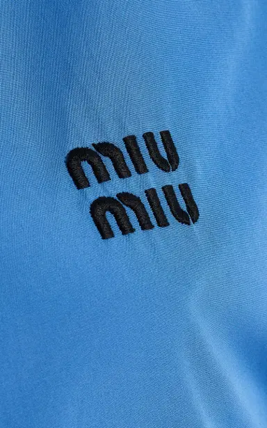 Miu Miu Button-Detailed Cotton-Poplin Shirt | Thumbnail 5 Miu Miu Button-Detailed Cotton-Poplin Shirt | Thumbnail 5