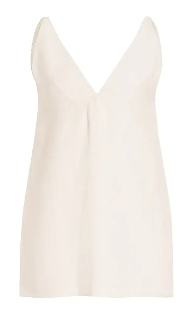 Proenza Schouler Mitchell Cotton-Linen Top