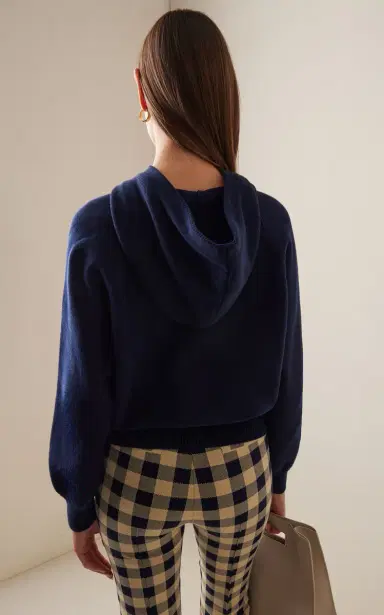 HIGH SPORT Park Hooded Knit Cotton Sweater | Thumbnail 5 HIGH SPORT Park Hooded Knit Cotton Sweater | Thumbnail 5
