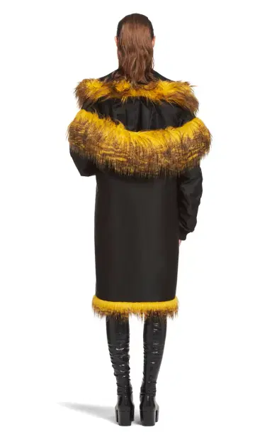 Prada Faux Fur-lined Shell Jacket | Thumbnail 4