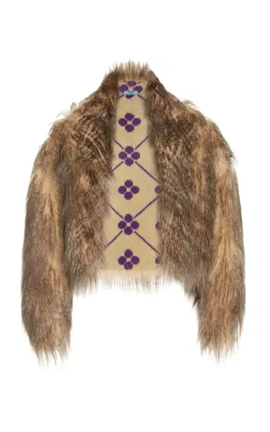 Prada Faux-Fur Stole | Thumbnail 1 Prada Faux-Fur Stole | Thumbnail 1