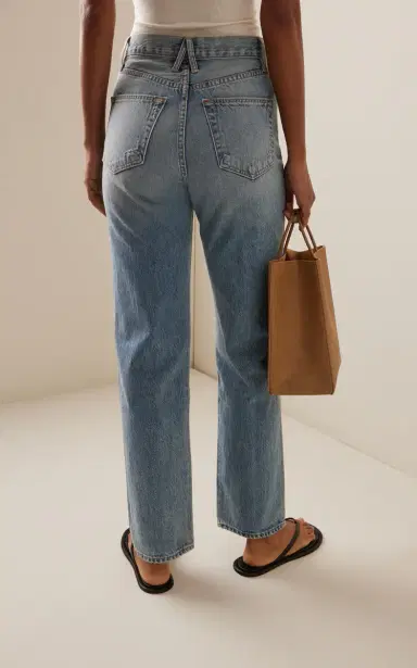 SLVRLAKE London Rigid High-Rise Straight-Leg Jeans | Thumbnail 4
