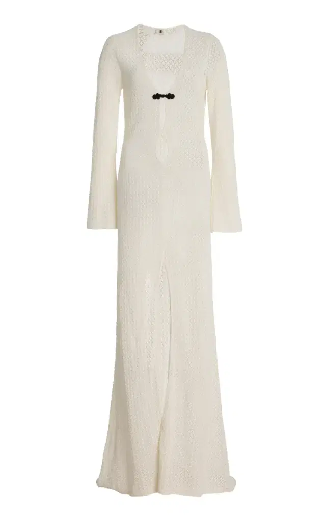 Exclusive Tanzania Pointelle-Knit Organic Cotton Gown