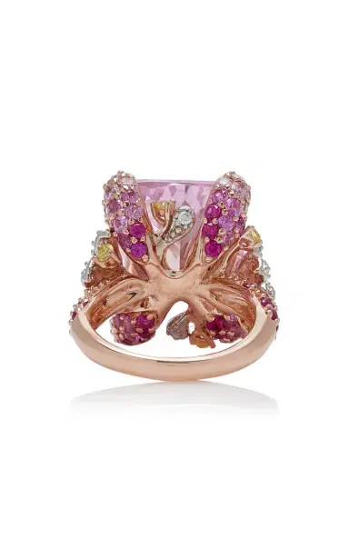 Anabela Chan 18K Gold And Rhodium Vermeil Pale Rose Cinderella Ring | Thumbnail 6 Anabela Chan 18K Gold And Rhodium Vermeil Pale Rose Cinderella Ring | Thumbnail 6
