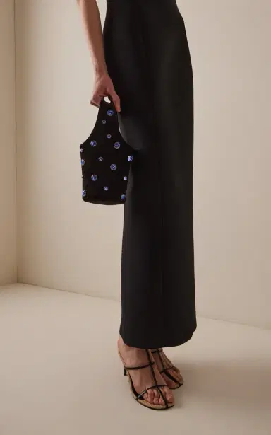 Khaite Livia Small Suede Bag | Thumbnail 3 Khaite Livia Small Suede Bag | Thumbnail 3