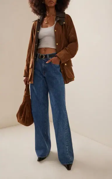 SLVRLAKE Mica Rigid Low-Rise Wide-Leg Jeans | Thumbnail 2 SLVRLAKE Mica Rigid Low-Rise Wide-Leg Jeans | Thumbnail 2