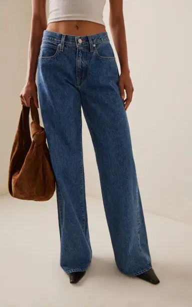 SLVRLAKE Mica Rigid Low-Rise Wide-Leg Jeans | Thumbnail 3 SLVRLAKE Mica Rigid Low-Rise Wide-Leg Jeans | Thumbnail 3