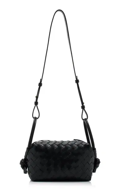 Bottega Veneta Small Loop Intrecciato Leather Shoulder Bag | Thumbnail 3