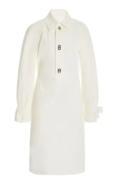 Bottega Veneta Cotton-Blend Midi Shirt Dress | Thumbnail 5 Bottega Veneta Cotton-Blend Midi Shirt Dress | Thumbnail 5