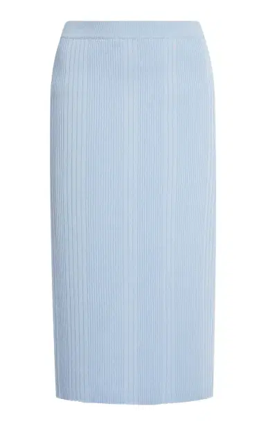 Bottega Veneta Ribbed Cotton Midi Skirt | Thumbnail 6