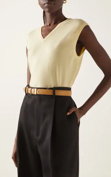 Bottega Veneta Watch Leather Belt | Thumbnail 2