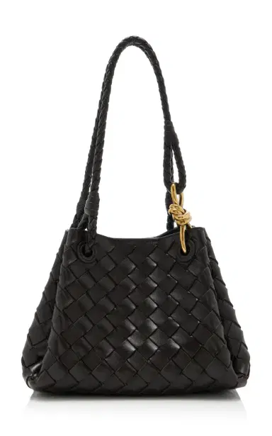 Bottega Veneta Small Parachute Intrecciato Leather Bag | Thumbnail 1 Bottega Veneta Small Parachute Intrecciato Leather Bag | Thumbnail 1