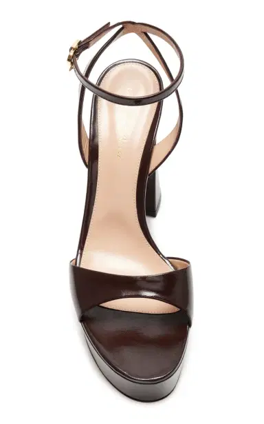 Gianvito Rossi Patent Leather Sandals | Thumbnail 3 Gianvito Rossi Patent Leather Sandals | Thumbnail 3