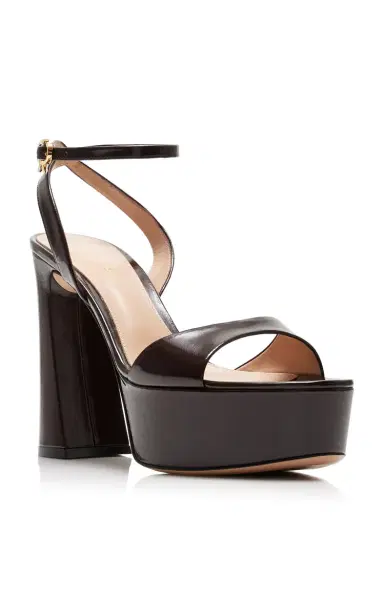Gianvito Rossi Patent Leather Sandals | Thumbnail 4 Gianvito Rossi Patent Leather Sandals | Thumbnail 4