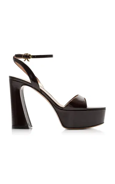 Gianvito Rossi Patent Leather Sandals | Thumbnail 6 Gianvito Rossi Patent Leather Sandals | Thumbnail 6
