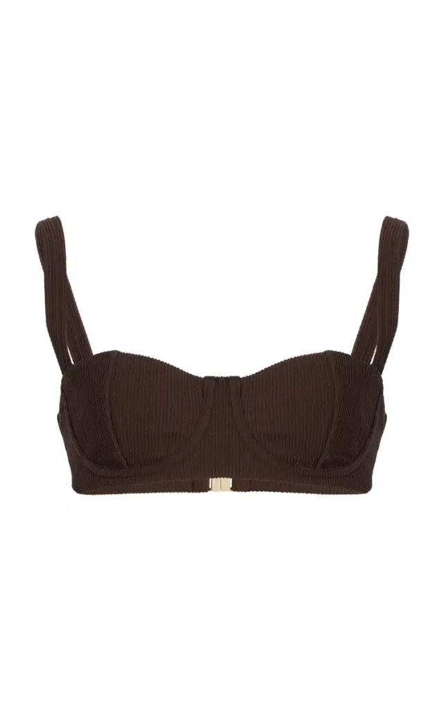 Zulu & Zephyr Textured Balconette Bikini Top
