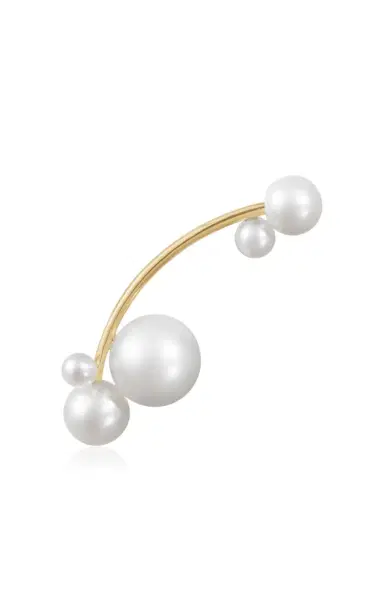 Sophie Bille Brahe 14K Yellow Gold Stellari Single Earring | Thumbnail 4 Sophie Bille Brahe 14K Yellow Gold Stellari Single Earring | Thumbnail 4