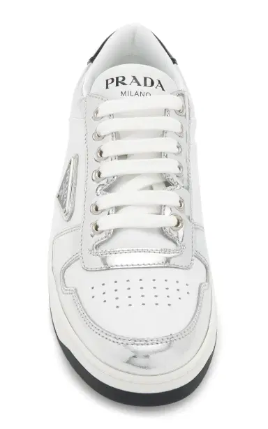 Prada Cassetta Leather Sneakers | Thumbnail 3 Prada Cassetta Leather Sneakers | Thumbnail 3
