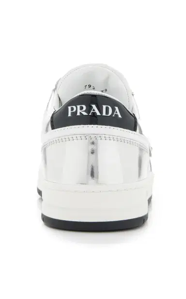 Prada Cassetta Leather Sneakers | Thumbnail 5 Prada Cassetta Leather Sneakers | Thumbnail 5