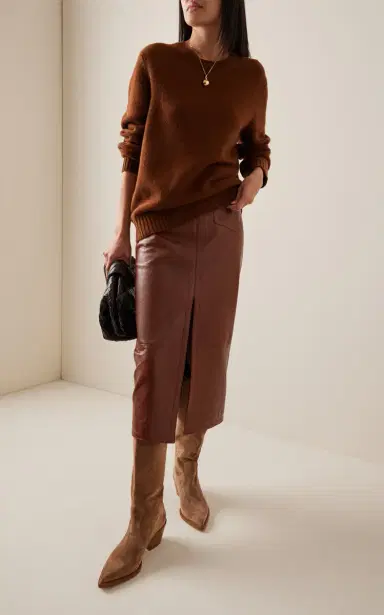 Gianvito Rossi Suede Western Boots | Thumbnail 2