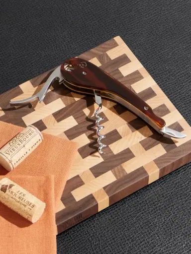 L'Atelier Du Vin Soft Machine Nomad Dandy Tortoiseshell Acetate and Brass Corkscrew - Men | Thumbnail 2