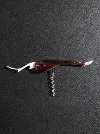 L'Atelier Du Vin Soft Machine Nomad Dandy Tortoiseshell Acetate and Brass Corkscrew - Men | Thumbnail 3