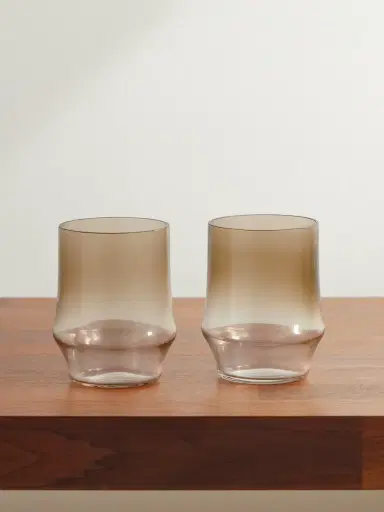 Brunello Cucinelli Set of Two Murano Glass Tumblers - Men | Thumbnail 1 Brunello Cucinelli Set of Two Murano Glass Tumblers - Men | Thumbnail 1