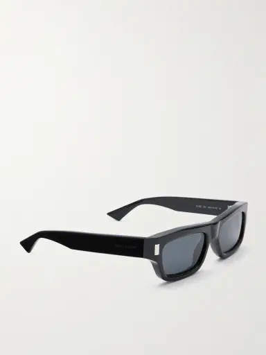 Saint Laurent Rectangular-Frame Acetate Sunglasses - Men | Thumbnail 4 Saint Laurent Rectangular-Frame Acetate Sunglasses - Men | Thumbnail 4