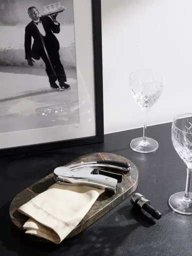 L'Atelier Du Vin Up & Down Silver-Tone and Leather Corkscrew and Champagne Stopper Set - Men | Thumbnail 2
