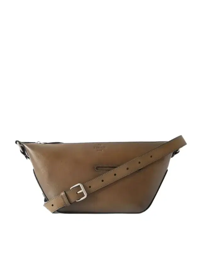 Berluti Toujours Soft Leather Messenger Bag - Men