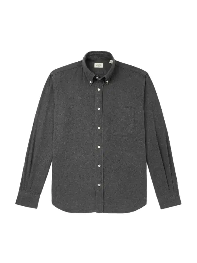 Pitt Button-Down Collar Cotton-Flannel Shirt - Men