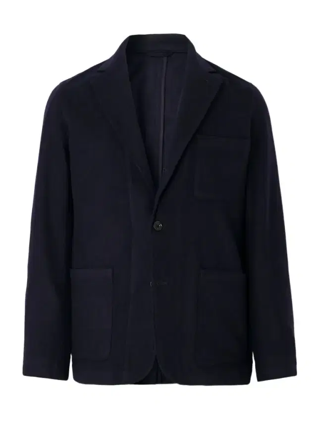 Jonny Unstructured Brushed Wool-Blend Twill Suit Jacket - Men