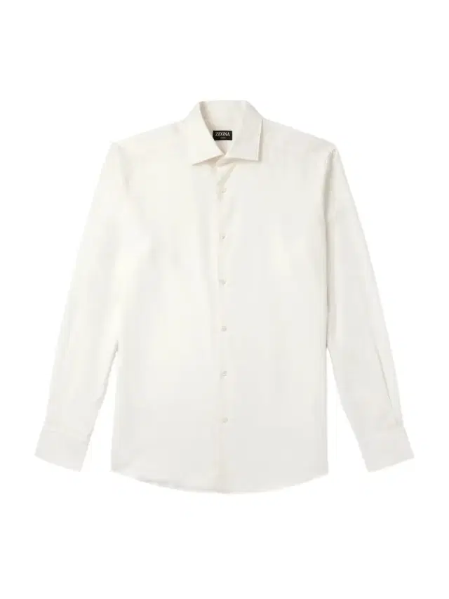 Zegna Cotton and Cashmere-Blend Twill Shirt - Men