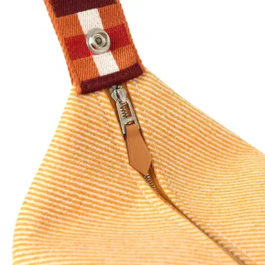 HERMÈS Hermes Bride A Brac Carre Case GM Fauve Merino Wool Palladium Hardware | Thumbnail 8 HERMÈS Hermes Bride A Brac Carre Case GM Fauve Merino Wool Palladium Hardware | Thumbnail 8